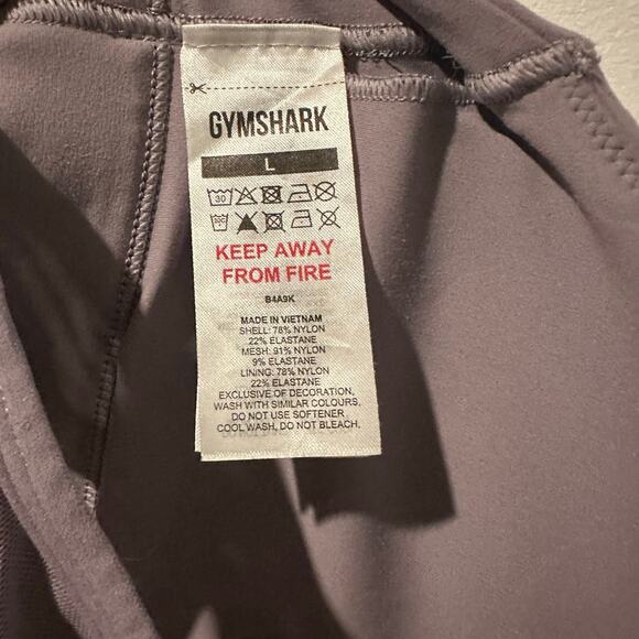 Gymshark Purple Crossover Sports Bra - Picture 3 of 3